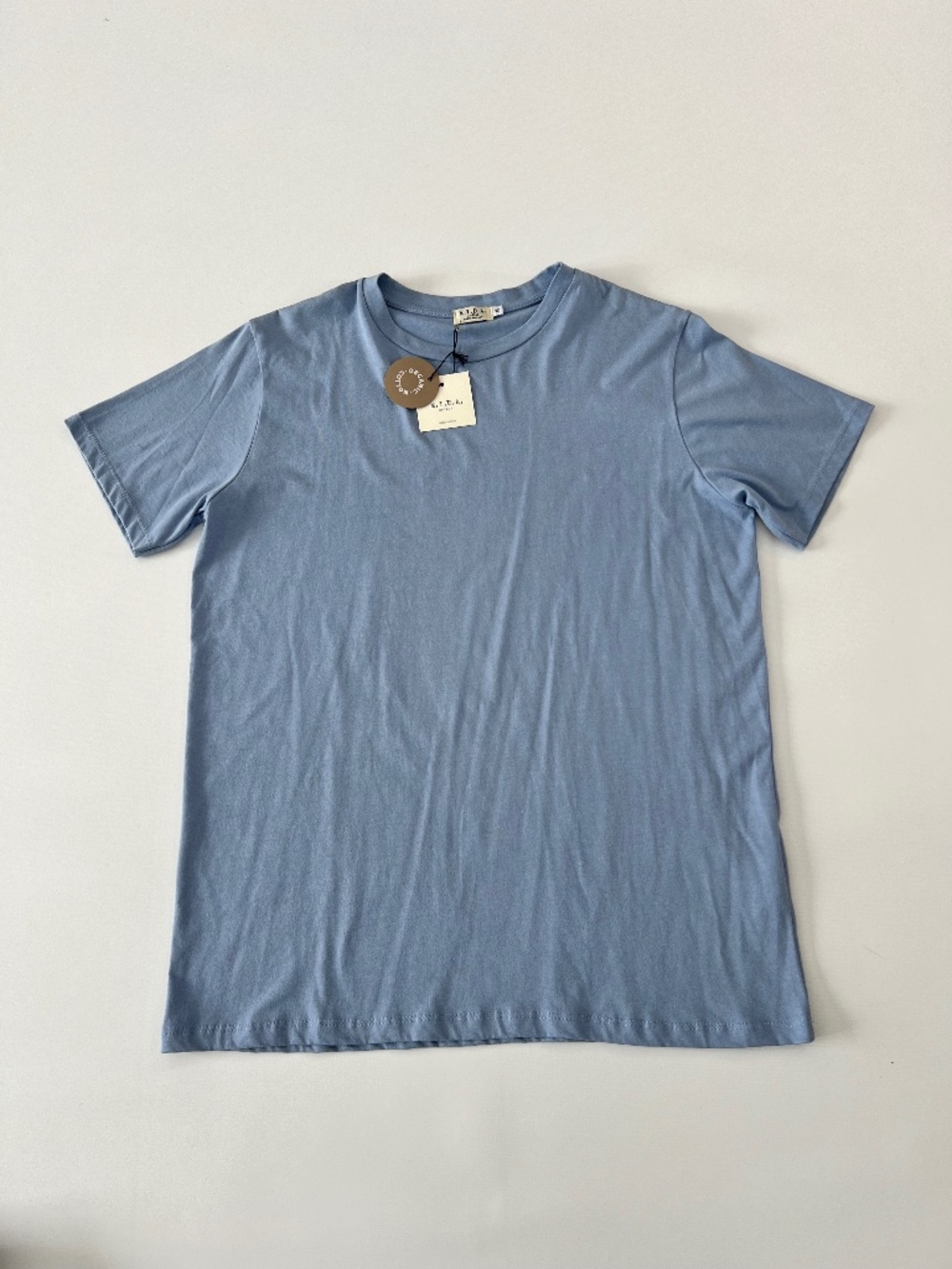 MIDA Undici Men's Tee Size M Blue Made in Italy 100% Cotton - NWT New